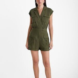 NWT Express Linen Romper - XS